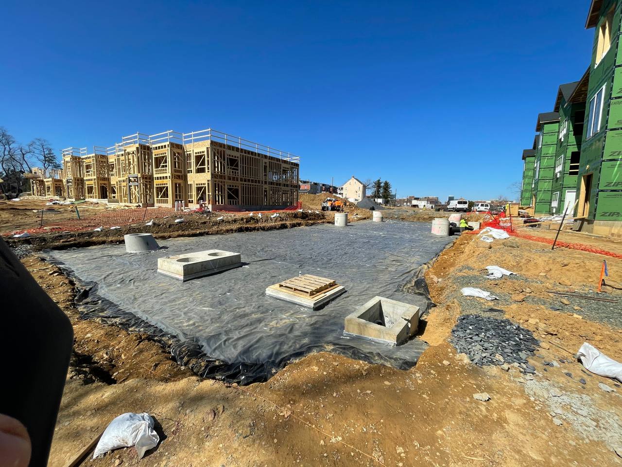 Stormwater basin lining